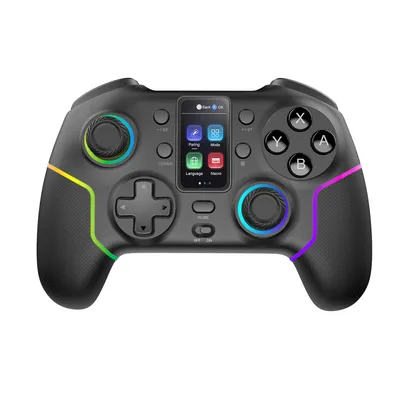 Mars Gaming MGP-V3 Kabelloses Bluetooth-Gamepad ARGB für Switch/Switch 2/PC/Android/iOS 13.0+ Schwarz