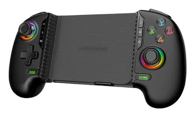 Gamepad Bluetooth Mars Gaming MGPXPRO 7" PS4/Switch/PC/Android/iOS Schwarz