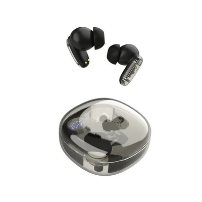 Mars Gaming Mhib2 Bluetooth 5.4 Kopfhörer, immersiver Sound, 24 Stunden Wiedergabe, schwarzes Gehäuse