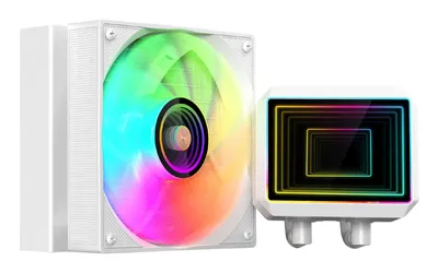 Refrigeración Líquida Mars Gaming ML-TWO120 120mm 1 Lüfter ARGB Weiß