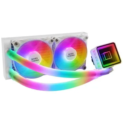 Wasserkühlung Mars Gaming ML-ULTRA240 240mm 2 Lüfter ARGB