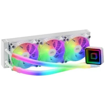Flüssigkeitskühlung Mars Gaming ML-ULTRA360 360mm 3 Lüfter ARGB Weiß