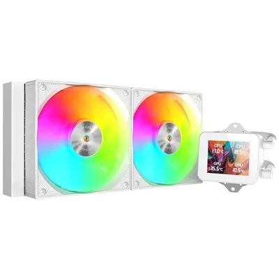 Refrigeración Líquida Mars Gaming ML-VISION240 240mm 2 Lüfter ARGB LCD