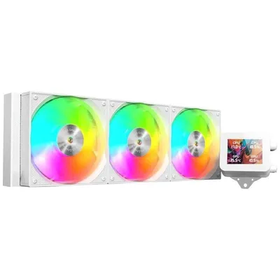 Refrigeración Líquida Mars Gaming ML-VISION360 397mm 3 Lüfter ARGB Weiß
