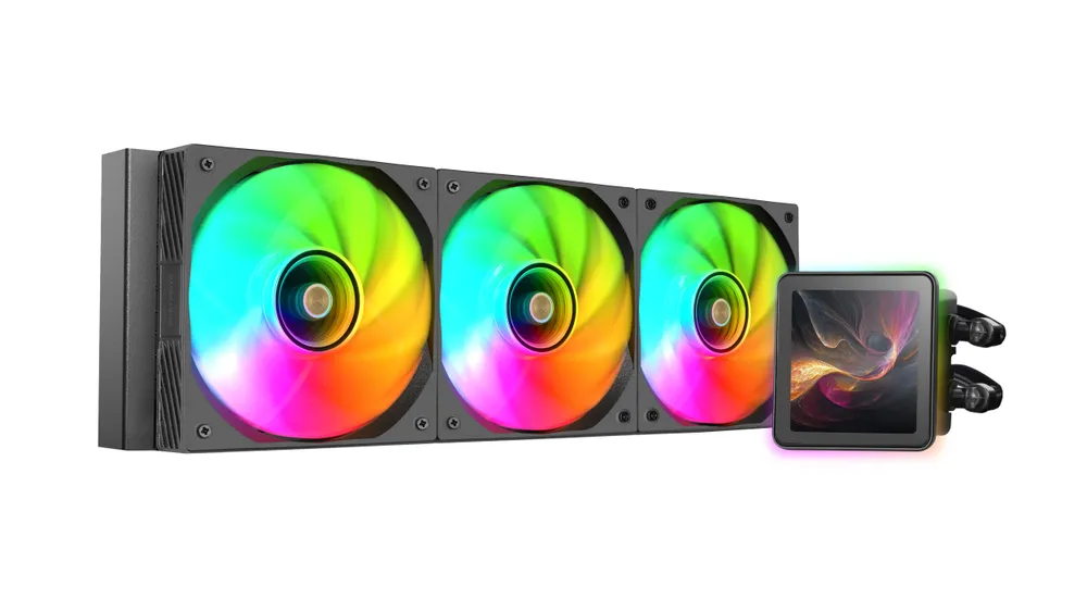 Refrigeración Líquida Mars Gaming ML-VISIONPRO360 360mm 3 Lüfter ARGB IPS Display