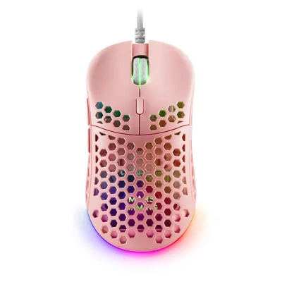 Mars Gaming MM55P RGB-Gaming-Maus 12800 DPI Pink