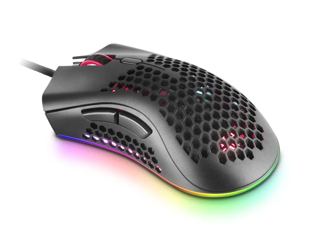 Mars Gaming MMEX RGB Gaming-Maus 32000DPI Schwarz