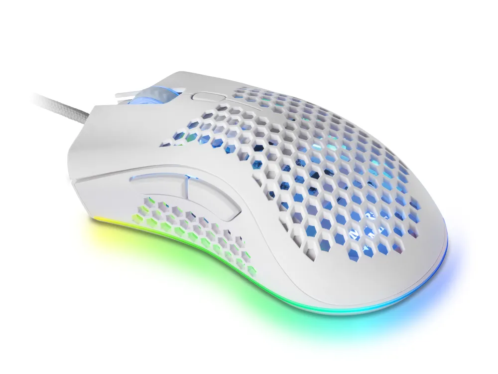 Mars Gaming MMEX RGB Gaming-Maus 32000DPI Weiß