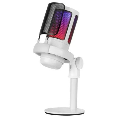 Mars Gaming MMIC-SE Ultra High Definition Cardioid ARGB Studiomikrofon Weiß