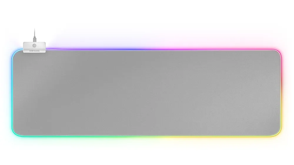Mars Gaming MMPRGB2 XXL RGB-Gaming-Maus Weiß/Silber
