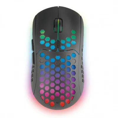 Mars Gaming MMW3 Kabellose Gaming-Maus RGB Flow 3200DPI Schwarz