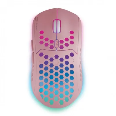 Mars Gaming MMW3 Kabellose Gaming-Maus RGB Flow 3200DPI Pink