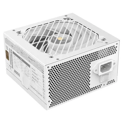 Mars Gaming MPB550SI ATX-Netzteil, 550 W, 7 Jahre Garantie, 80 Plus Bronze, 90 % Weiß