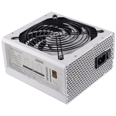 Netzteil Mars Gaming MPB650 650W 80 Plus Bronze Zertifiziert Weiß