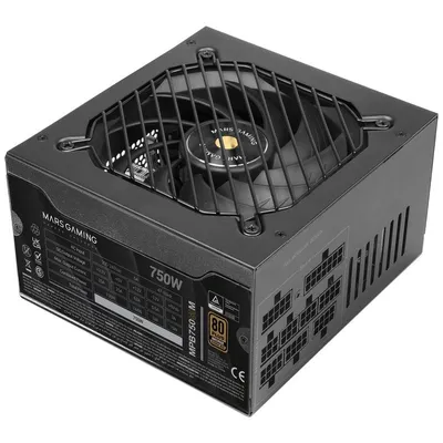 Mars Gaming Mpb750sim Modulares Netzteil ATX 750w 80 Plus Bronze Schwarz