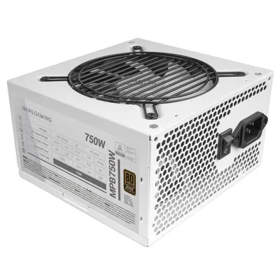 Mars Gaming MPB750, 750 W, 80 Plus, Bronzeweiß