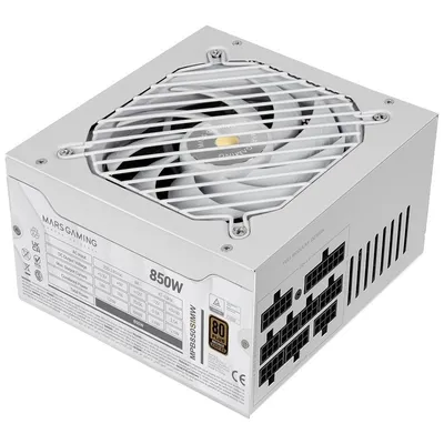 Mars Gaming MPB850SIM Modulares ATX-Netzteil, 850 W, 80 Plus, Bronze, Weiß