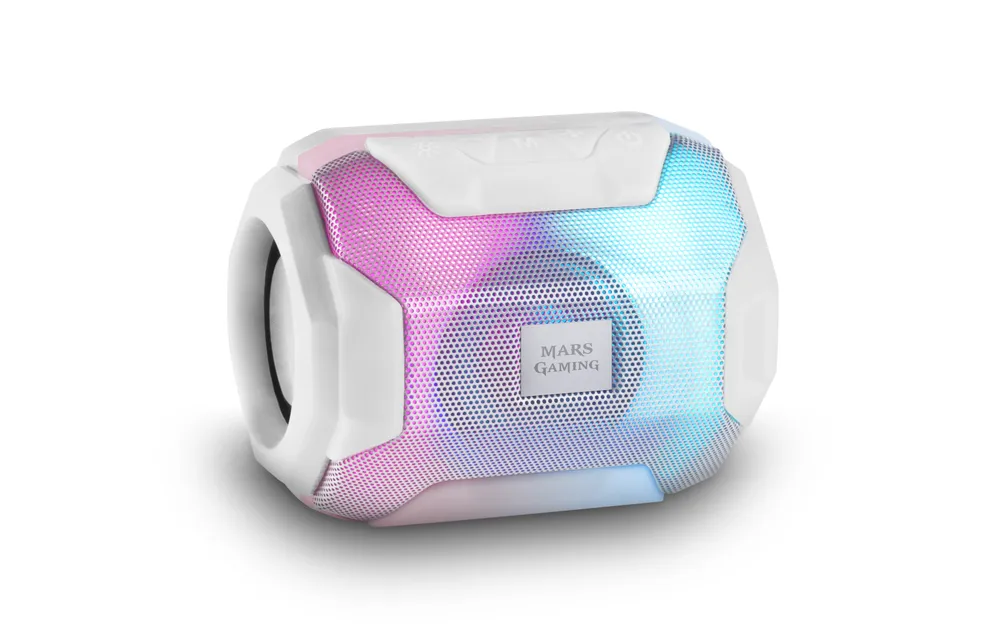 Mars Gaming MSBAX Bluetooth-Lautsprecher 10 W Weiß