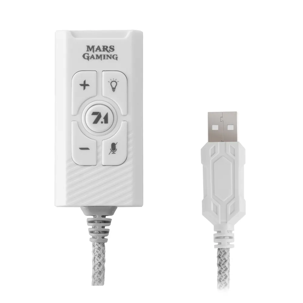 Mars Gaming MSC2 Externe Soundkarte 7.1 USB Weiß