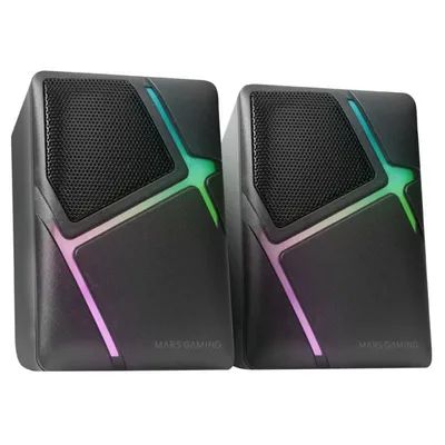 Mars Gaming MS-H Kompakte RGB-Lautsprecher 10 W Schwarz