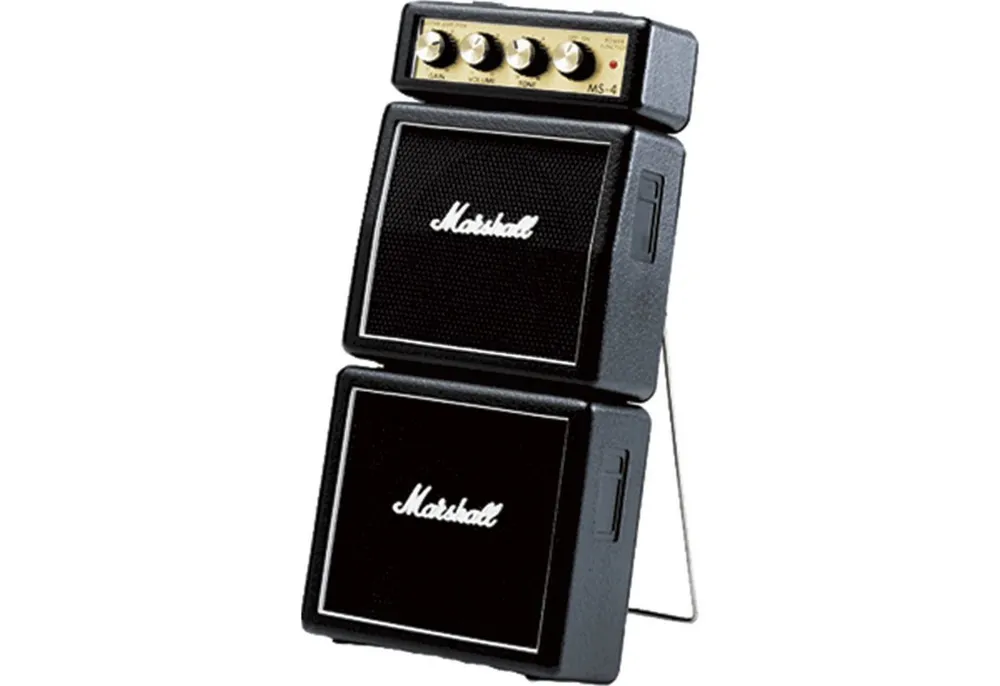 Marshall Verstärker (MS-4 Black Micro Stack - leichter Combo Verstärker für E-Gitarre)