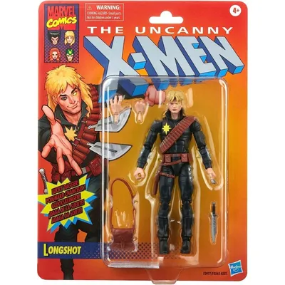 Hasbro Original Marvel Legends Classic Longshot-Figur