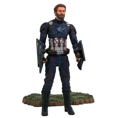 Marvel Select Captain America Avengers Infinity War Gelenkfigur 18 cm