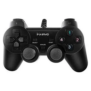 Gamepad Marvo GT-006 USB Kabelgebunden für PC Schwarz mit Turbo-Taste und Analogstick