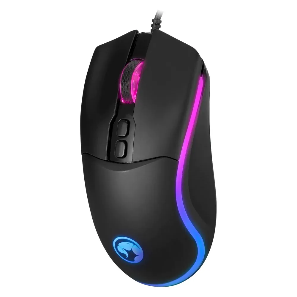 Marvo M358 Maus wire, schwarz, 7200DPI, EOL