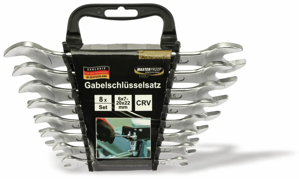 MASTERPROOF Gabelschlüssel-Satz