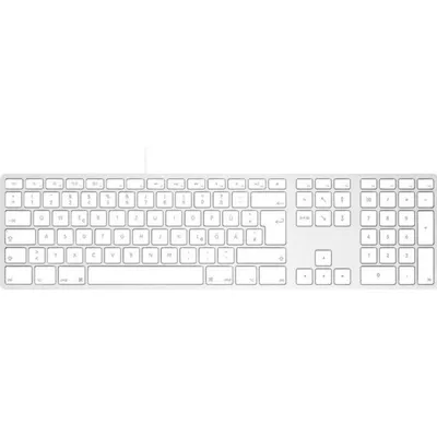 Tastatur Matias FK316CS-DE USB-C Scissor QWERTZ Deutsch Silber komplett