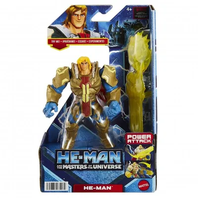 Mattel-Figur "Masters Of The Universe" aus der Zeichentrickserie Netflix He-Man Deluxe