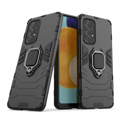 Max Power Digitale Magnetringhülle Schwarz für Samsung Galaxy A53 5G