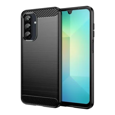 Handyhülle Max Power Digital Samsung Galaxy A26 Carbonfaser Stoßfest Schwarz