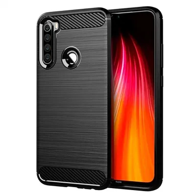 Handyhülle Max Power Digital Carbonfaser Stoßfest Silikon Schwarz für Xiaomi Redmi 15c / Poco C85