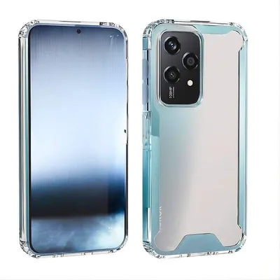 Funda für Handy Max Power Digital Stoßfest Transparent Silikon Verstärkte Ecken für Honor 200 Lite