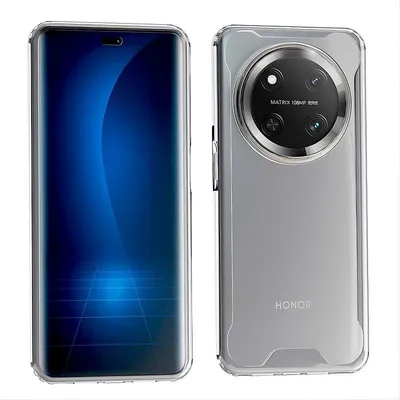 Funda für Handy Max Power Digital Antischock Transparent Silikon Klar Verstärkte Ecken für Honor Magic 7 Lite / X9c