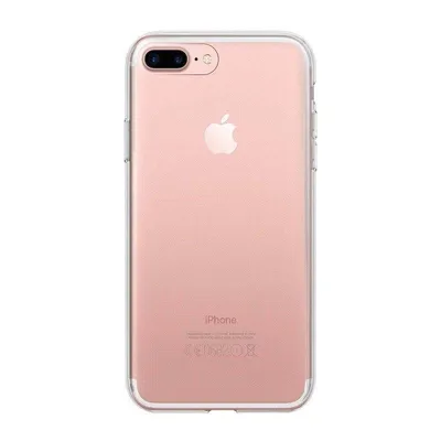 Handyhülle Max Power Digital Stoßfest Transparent Silikon Verstärkte Ecken für iPhone 7 Plus/8 Plus