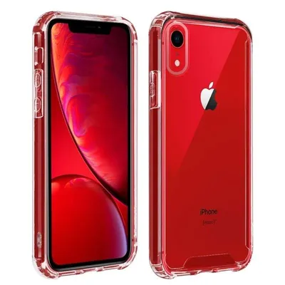 Handyhülle Max Power Digital Stoßfest Transparent Silikon Verstärkte Ecken für iPhone XR