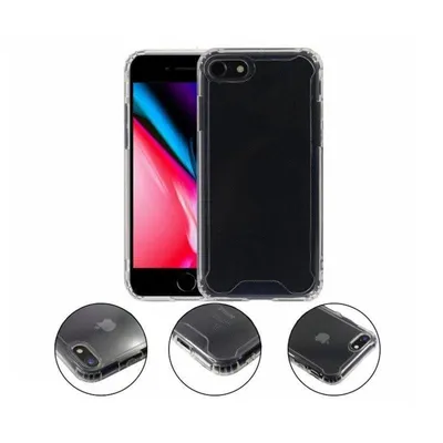 Handyhülle Max Power Digital Stoßfest Transparent Silikon Klar Verstärkte Ecken für iPhone Xs Max