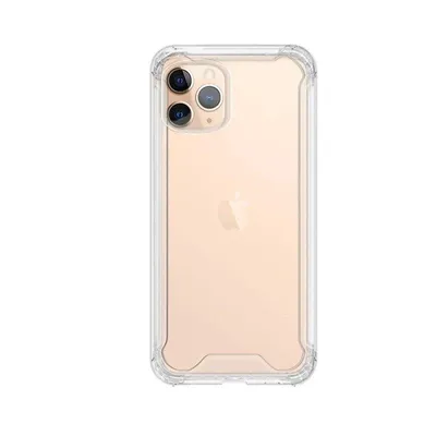 Handyhülle Max Power Digital Stoßfest Transparent Silikon Klar Verstärkte Ecken für iPhone 11 Pro