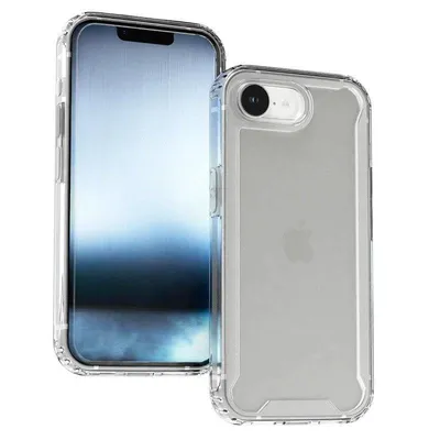 Handyhülle Max Power Digital Stoßfest Transparent Silikon Klar Verstärkte Ecken für iPhone 16e