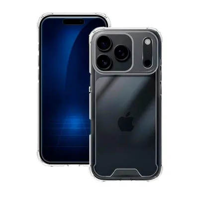 Handyhülle Max Power Digital Stoßfest Transparent Silikon Klar Verstärkte Ecken für iPhone 17 Pro