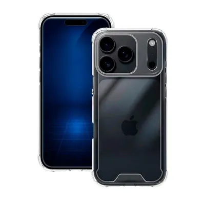 Handyhülle Max Power Digital Stoßfest Transparent Silikon Verstärkte Ecken für iPhone 17 Pro Max
