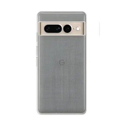 Hülle für Handy Max Power Digital Transparent Silikon Ultra Slim Stoßfest für Google Pixel 7a