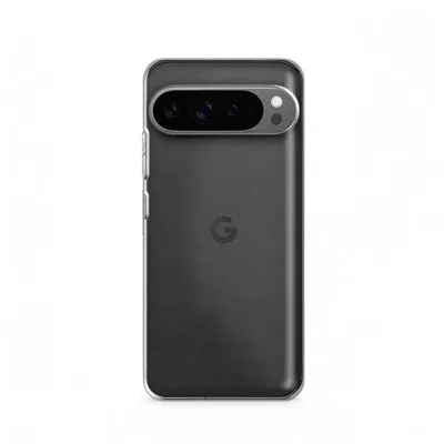 Handyhülle Max Power Digital Transparent Silikon Ultra Slim Stoßfest für Google Pixel 9 Pro