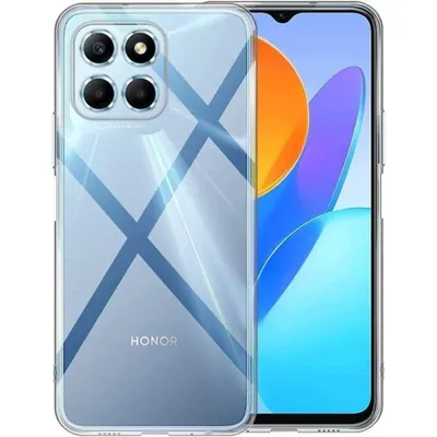 Handyhülle Max Power Digital Transparent Silikon Stoßfest Ultradünn für Honor 400 Smart