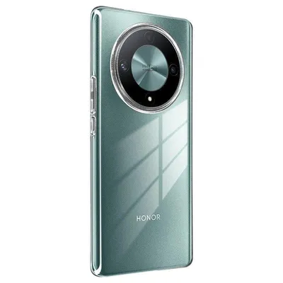 Handyhülle Max Power Digital Transparent Silikon Ultra Slim Stoßfest für Honor Magic 6 Lite/X9b