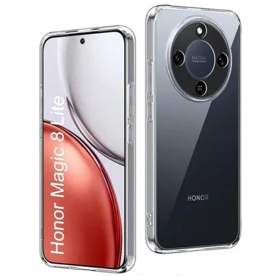 Handyhülle Max Power Digital Transparent Silikon Ultra Slim Stoßfest für Honor Magic 8 Lite X9d