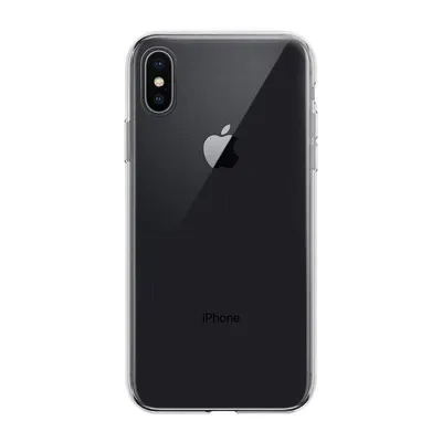 Handyhülle Max Power Digital Transparent Silikon Ultra Slim Stoßfest für iPhone X/Xs